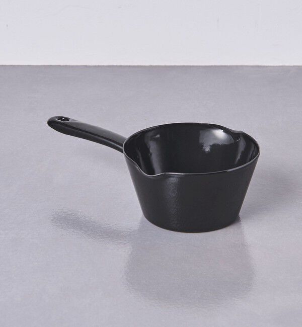 【ユナイテッドアローズ/UNITED ARROWS】 【別注】＜富士ホーロー＞ミルクパン 14cm BLACK