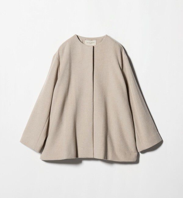 【ユナイテッドアローズ/UNITED ARROWS】 バック フレア ショート コート