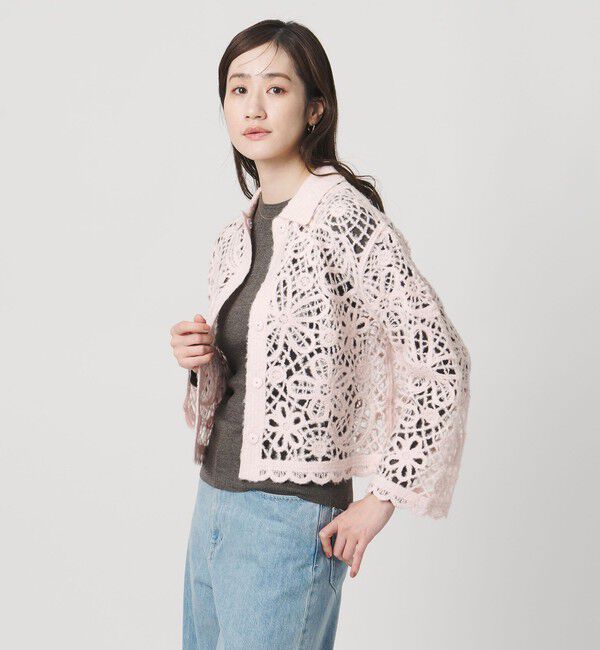 人気ファッションメンズ|【ユナイテッドアローズ/UNITED ARROWS】 クロシェ ポロ カーディガン