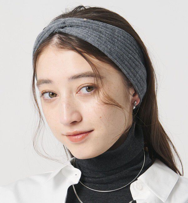 【別注】＜IRIS 47＞リブ ヘアバンド