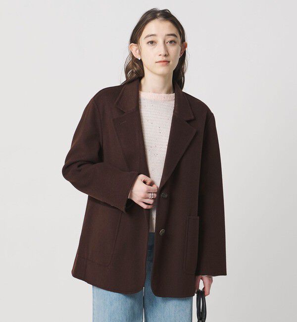 モテ系メンズファッション|【ユナイテッドアローズ/UNITED ARROWS】 リバー テーラード ジャケット コート