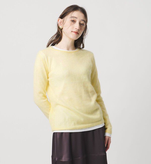 【ユナイテッドアローズ/UNITED ARROWS】 モヘヤ クルーネック ニット