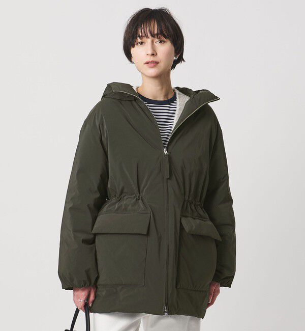 【ユナイテッドアローズ/UNITED ARROWS】 フーディド ダウンコート