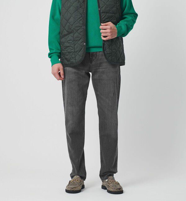 ファッションメンズのイチオシ|【ユナイテッドアローズ/UNITED ARROWS】 カイハラデニム ブラック スリムテーパード