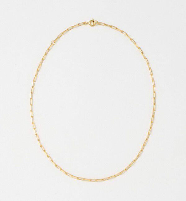 ＜MARIHA＞S/R レクタングルチェーン ネックレス