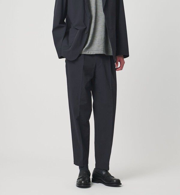 人気ファッションメンズ|【ユナイテッドアローズ/UNITED ARROWS】 ウェザーコンフォート タフタ 1プリーツ キャロットパンツ 撥水 ストレッチ