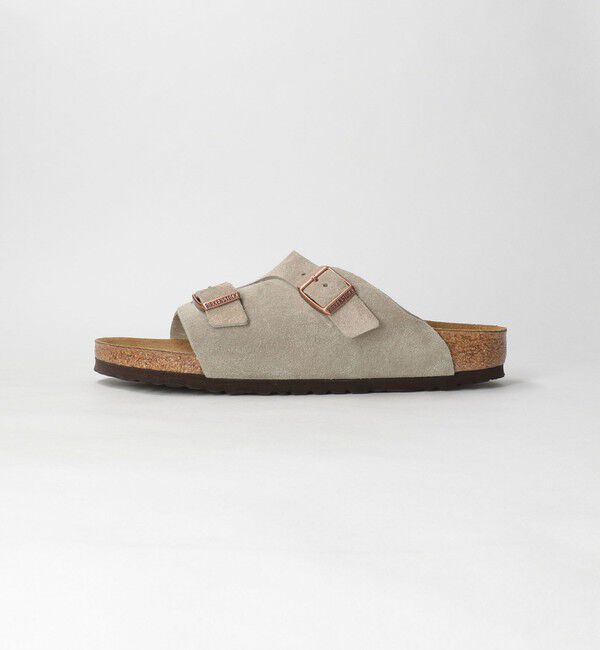 ファッションメンズお薦め|【グリーンレーベルリラクシング/green label relaxing】 <BIRKENSTOCK>チューリッヒ スエード ベージュ サンダル