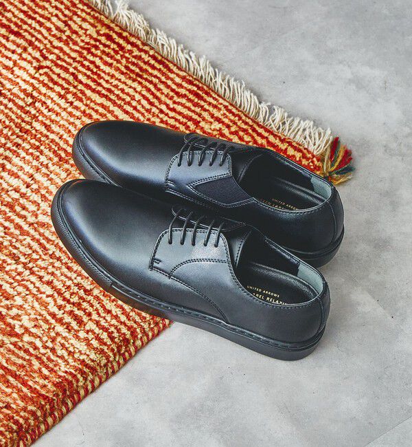 ファッションメンズお薦め|【グリーンレーベルリラクシング/green label relaxing】 GLR サイドゴア プレーントゥ シューズ