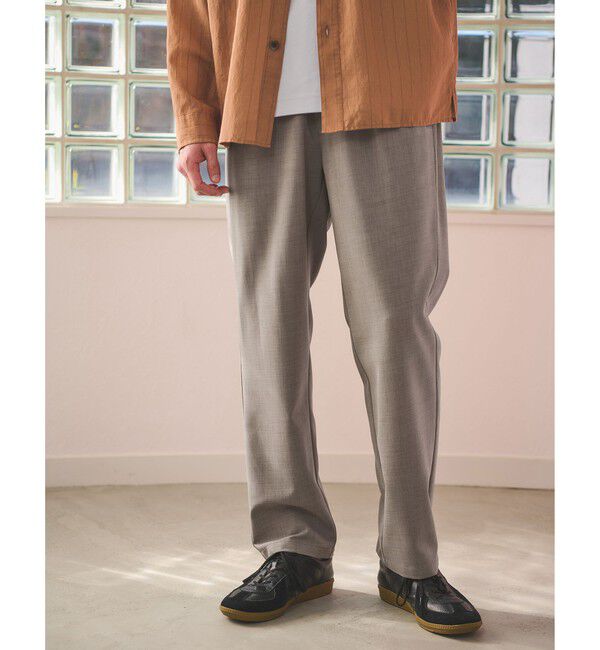 人気ファッションメンズ|【グリーンレーベルリラクシング/green label relaxing】 テックカルゼ プレイパンツ イージーパンツ -2WAYストレッチ・防シワ-