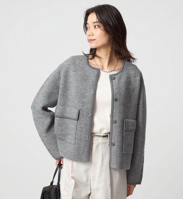 Oggi1月号掲載】ループカットシャギー コート（23区）｜ルミネの