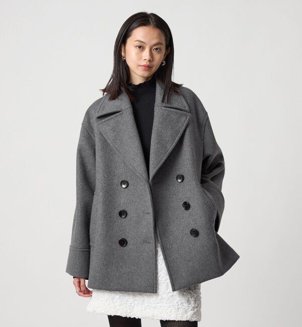 24AW ファンシーダイヤゴナル ショートコート ファンシーダイヤゴナル ショートコート｜トゥモローランド 公式通販