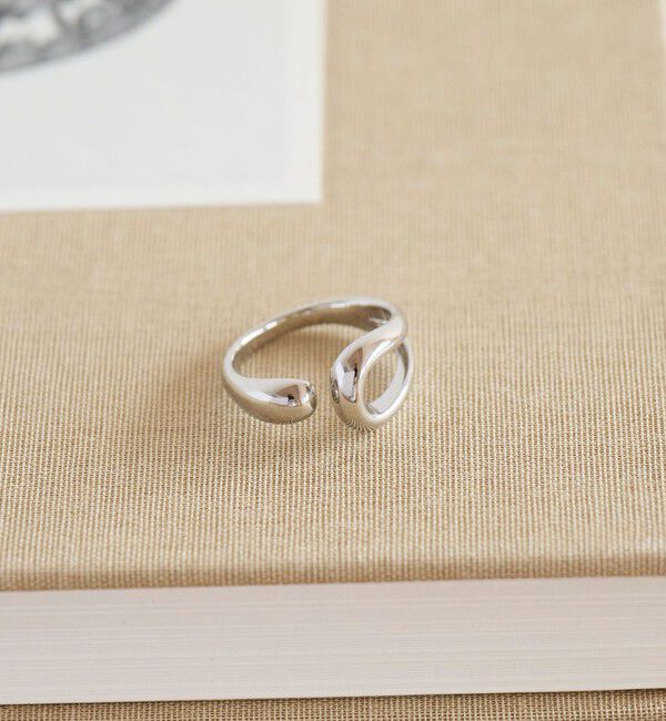 【グリーンレーベルリラクシング/green label relaxing】 【WEB限定】ドロップシルエット リング