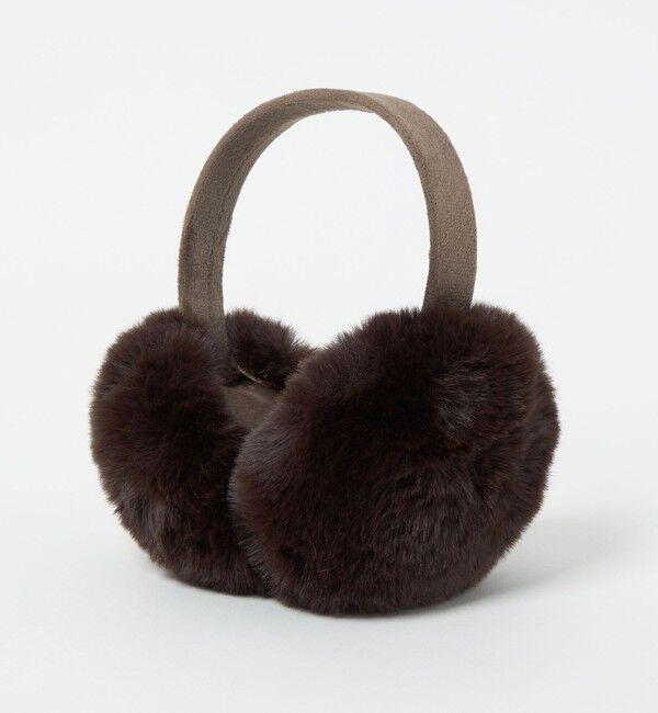 【グリーンレーベルリラクシング/green label relaxing】 フェイクファー イヤマフ / イヤーマフ