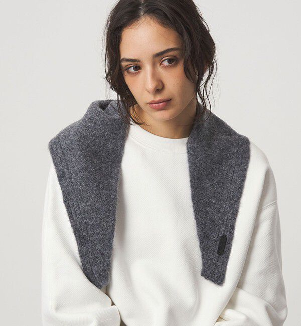 BASOLマフラーニットキャップ＆アームウォーマー（ADAM ET ROPE