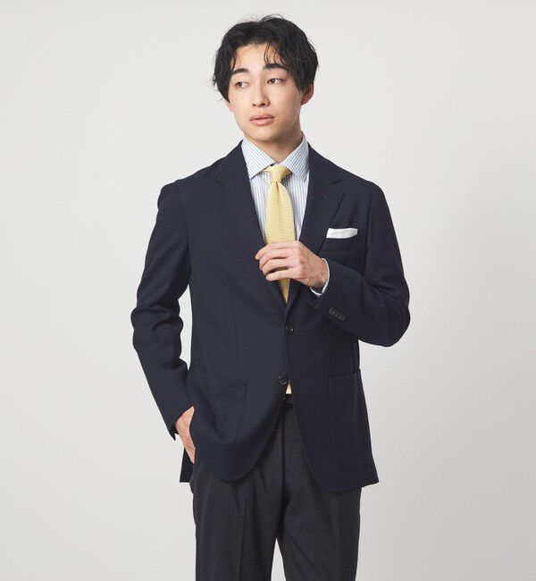 人気ファッションメンズ|【グリーンレーベルリラクシング/green label relaxing】 REDA MESH 無地 2B RG ジャケット