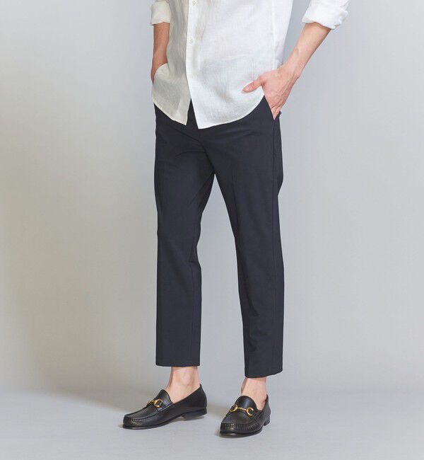 人気ファッションメンズ|【ビューティーアンドユース ユナイテッドアローズ/BEAUTY&YOUTH UNITED ARROWS】 【WEB限定 WARDROBE SMART】クール トリコット アンクルパンツ 【接触冷感】