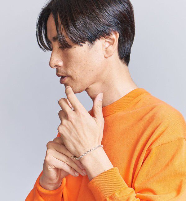 モテ系ファッションメンズ|【ビューティーアンドユース ユナイテッドアローズ/BEAUTY&YOUTH UNITED ARROWS】 SILVER925 x BRASS ブレスレット