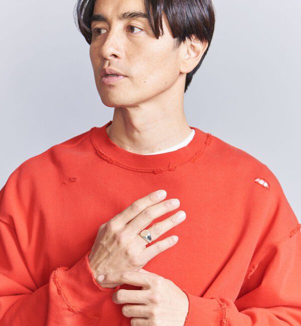 人気ファッションメンズ|【ビューティーアンドユース ユナイテッドアローズ/BEAUTY&YOUTH UNITED ARROWS】 SILVER925 x BRASS シグネット リング