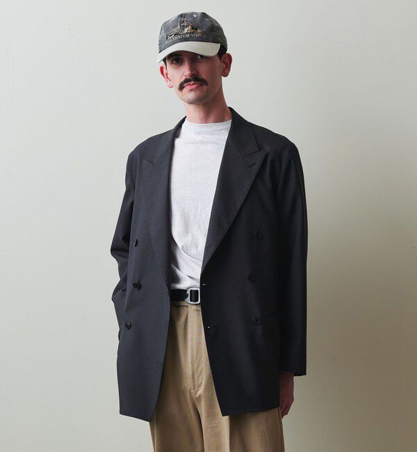 人気メンズファッション|【ビューティーアンドユース ユナイテッドアローズ/BEAUTY&YOUTH UNITED ARROWS】 <Steven Alan> ウール オックスフォード ダブルブレステッド 6B ジャケット