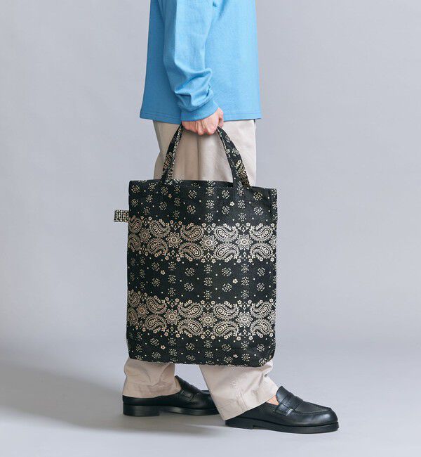 メンズファッションオススメ|【ビューティーアンドユース ユナイテッドアローズ/BEAUTY&YOUTH UNITED ARROWS】 <BINDU> バンダナ トート バッグ