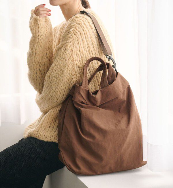 【ビューティーアンドユース　ユナイテッドアローズ/BEAUTY&YOUTH UNITED ARROWS】 パーテーション ビッグ トートバッグ -2WAY-