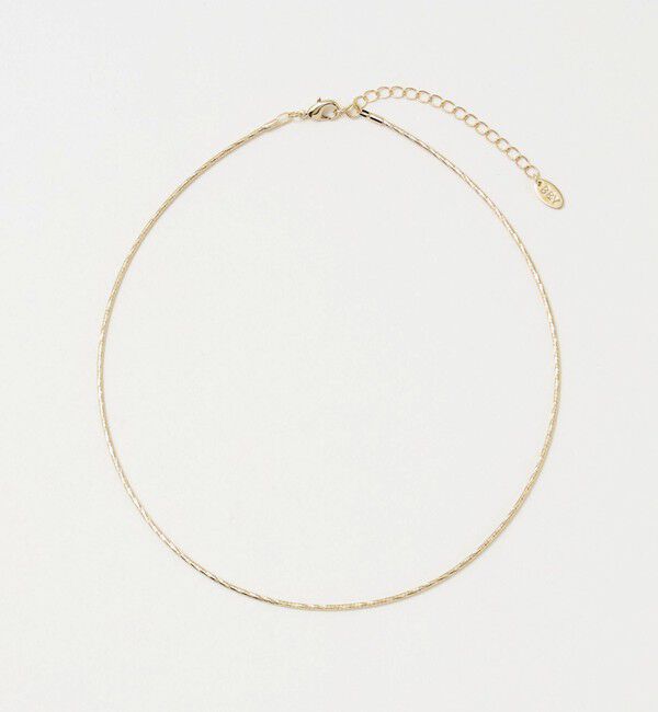 【ビューティーアンドユース　ユナイテッドアローズ/BEAUTY&YOUTH UNITED ARROWS】 メタル シャイニー チョーカー