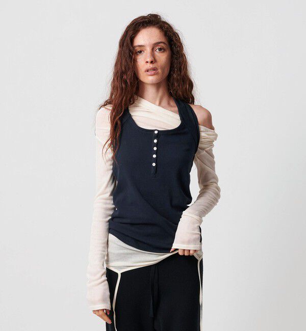 ファッションメンズなら|【ビューティーアンドユース　ユナイテッドアローズ/BEAUTY&YOUTH UNITED ARROWS】 ＜ATTISESSION＞ウラケ ホルターネック トップス