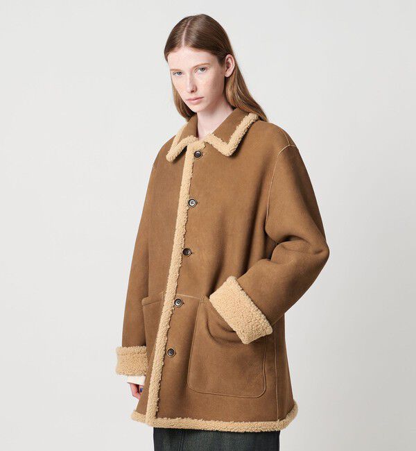 モテ系メンズファッション|【ビューティーアンドユース　ユナイテッドアローズ/BEAUTY&YOUTH UNITED ARROWS】 ＜Steven Alan＞ムートン リバーシブル ブルゾン