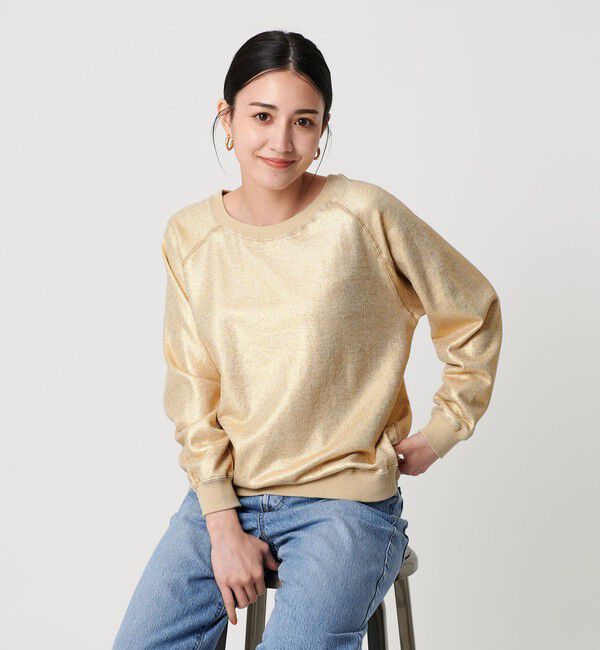 人気メンズファッション|【ビューティーアンドユース ユナイテッドアローズ/BEAUTY&YOUTH UNITED ARROWS】 <dahl'ia>ホイルプリント スウェットプルオーバー