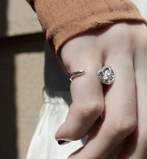 【ビューティーアンドユース　ユナイテッドアローズ/BEAUTY&YOUTH UNITED ARROWS】 ＜Soierie＞Rose ピンキーリング