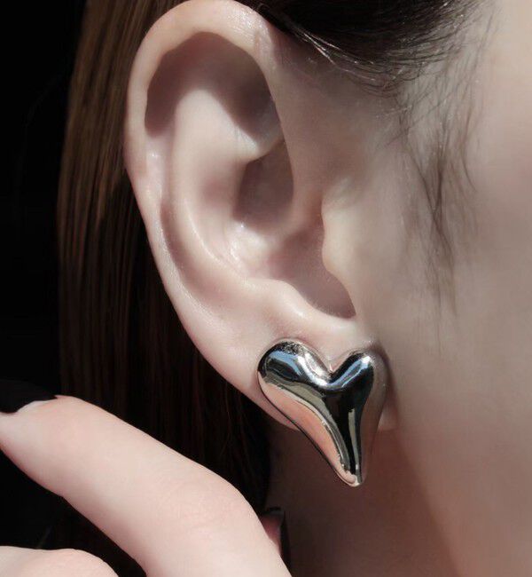 【ビューティーアンドユース　ユナイテッドアローズ/BEAUTY&YOUTH UNITED ARROWS】 ＜Soierie＞Distort heart ピアス