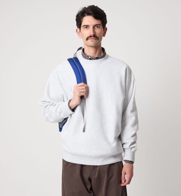 Steven Alan＞ キモウ ウラケ セットイン クルーネック スウェット