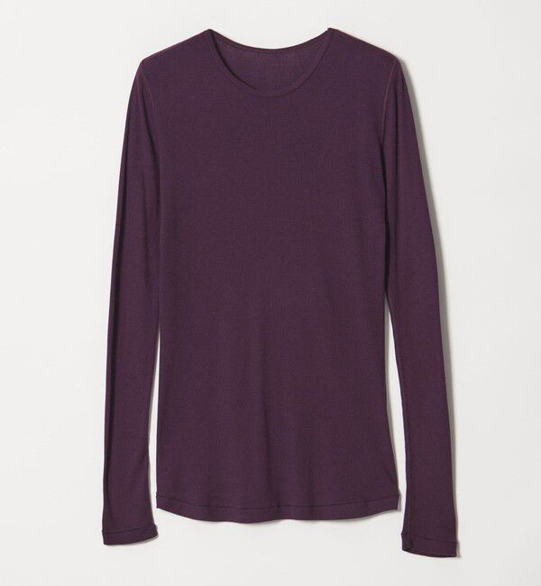 モテ系ファッションメンズ|【ビューティーアンドユース　ユナイテッドアローズ/BEAUTY&YOUTH UNITED ARROWS】 ＜Steven Alan＞コットン シルク リブ クルーネック カットソー