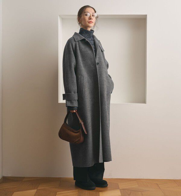 【ビューティーアンドユース　ユナイテッドアローズ/BEAUTY&YOUTH UNITED ARROWS】 リバー ステンカラー ロングコート