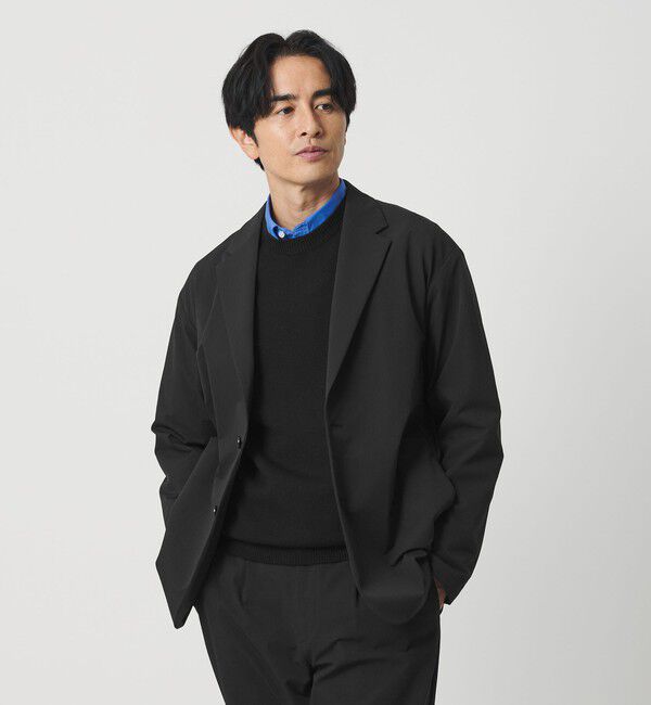 モテ系メンズファッション|【ビューティーアンドユース ユナイテッドアローズ/BEAUTY&YOUTH UNITED ARROWS】 KOMATSU PACK URK リラックス ジャケット ストレッチ セットアップ対応 裏起毛