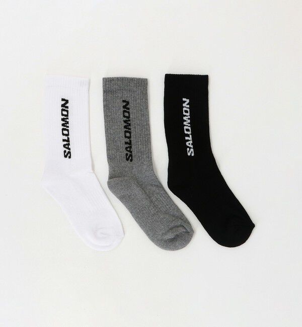 【ビューティーアンドユース　ユナイテッドアローズ/BEAUTY&YOUTH UNITED ARROWS】 ＜Salomon＞EVERYDAY CREW 3P ソックス