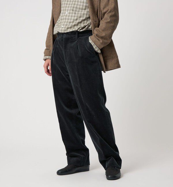 人気ファッションメンズ|【ビューティーアンドユース　ユナイテッドアローズ/BEAUTY&YOUTH UNITED ARROWS】 ＜Steven Alan＞ 8W コーデュロイ アウト ワンプリーツ スラックス