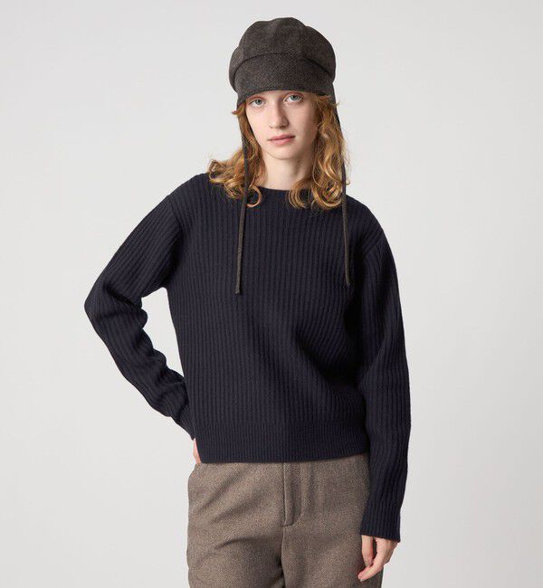 【ビューティーアンドユース　ユナイテッドアローズ/BEAUTY&YOUTH UNITED ARROWS】 ＜Steven Alan＞ウール リブ プルオーバー ニット