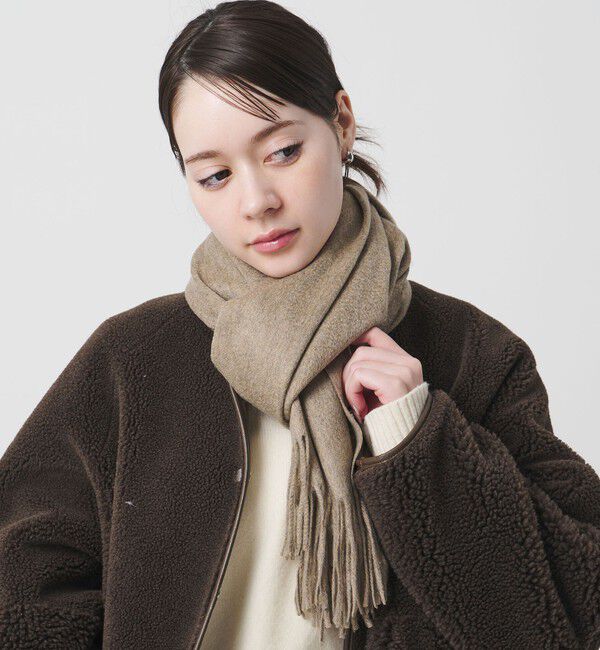 【ビューティーアンドユース　ユナイテッドアローズ/BEAUTY&YOUTH UNITED ARROWS】 カシミヤ メランジ ストール
