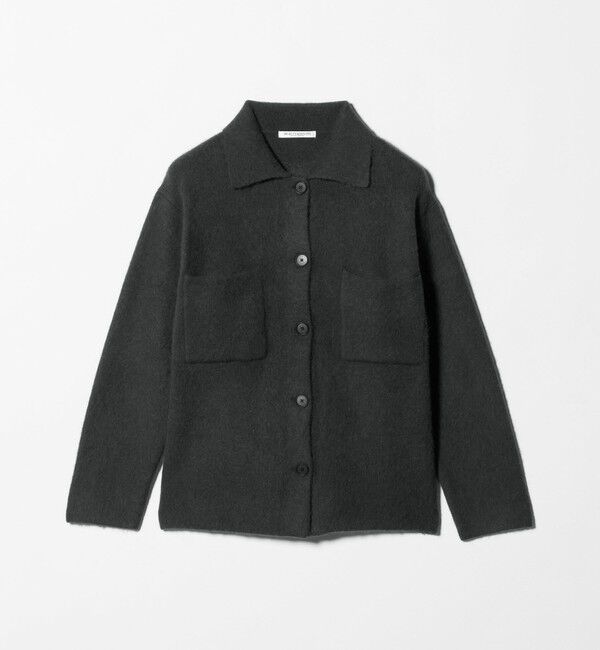 ファッションメンズなら|【ビューティーアンドユース ユナイテッドアローズ/BEAUTY&YOUTH UNITED ARROWS】 チャイニーズラクーンブレンド ポケット シャツカーディガン