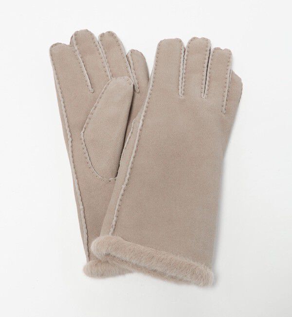 【ビューティーアンドユース　ユナイテッドアローズ/BEAUTY&YOUTH UNITED ARROWS】 スエード ファーライク グローブ