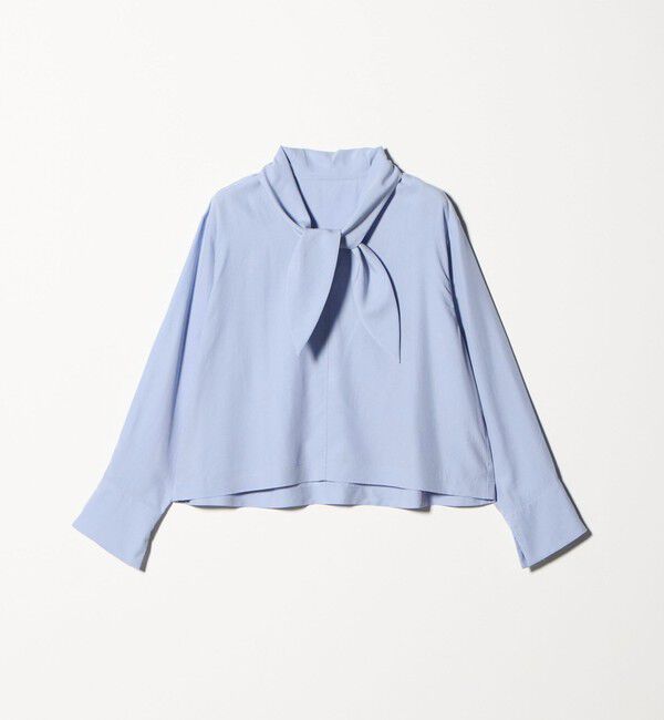 【ビューティーアンドユース　ユナイテッドアローズ/BEAUTY&YOUTH UNITED ARROWS】 セルロース タイブラウス ウォッシャブル