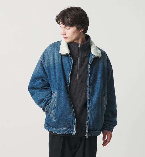 【ビューティーアンドユース　ユナイテッドアローズ/BEAUTY&YOUTH UNITED ARROWS】 ボア デニム ジャケット