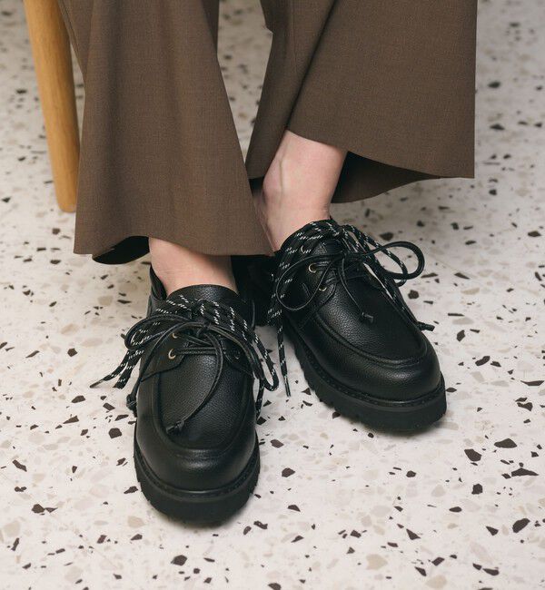 【ビューティーアンドユース　ユナイテッドアローズ/BEAUTY&YOUTH UNITED ARROWS】 3WAY デッキシューズ ブラック