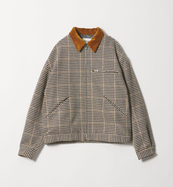 メンズファッションオススメ|【ビューティーアンドユース　ユナイテッドアローズ/BEAUTY&YOUTH UNITED ARROWS】 チェック ジップ ワーク ジャケット