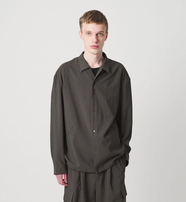 ファッションメンズなら|【ビューティーアンドユース　ユナイテッドアローズ/BEAUTY&YOUTH UNITED ARROWS】 RENU TROシリーズ コーチ ジャケット -セットアップ対応-