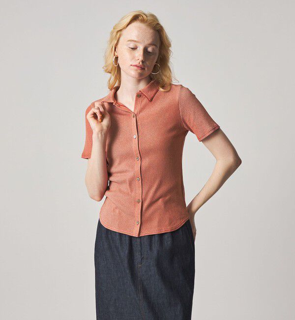 Steven Alan＞リップル コットン ブラウス（STEVEN ALAN）｜ルミネの