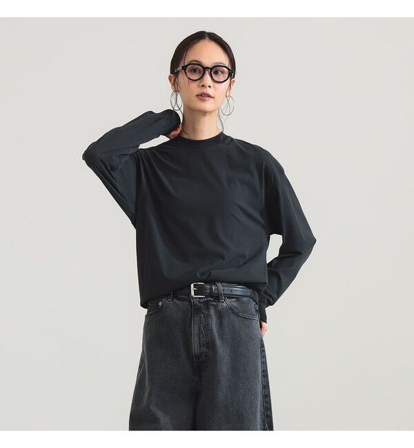 メンズファッションの一押し|【ビームス ウィメン/BEAMS WOMEN】 ATON / オーバーサイズ ロングスリーブ Tシャツ