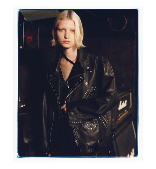 【ビームス　ウィメン/BEAMS WOMEN】 maturely / ダブル ライダース ジャケット