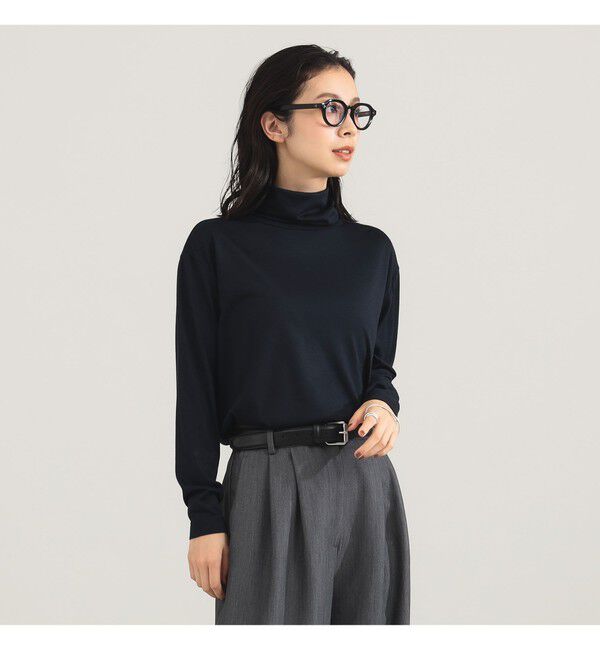 【ビームス　ウィメン/BEAMS WOMEN】 【別注】SLOANE / ウール タートルネック ロングスリーブ